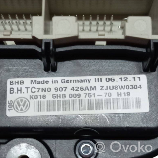 Volkswagen PASSAT B7 Oro kondicionieriaus/ klimato/ pečiuko valdymo blokas (salone) 7N0907426AM