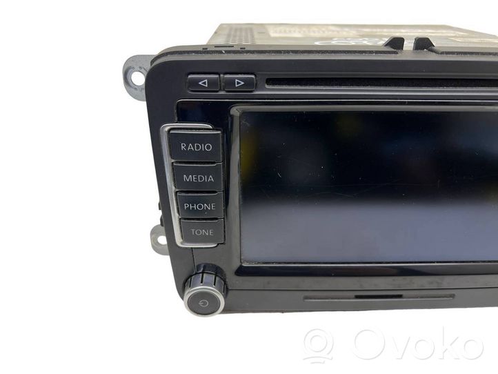 Volkswagen Touran I Unità principale autoradio/CD/DVD/GPS 1T0035680B