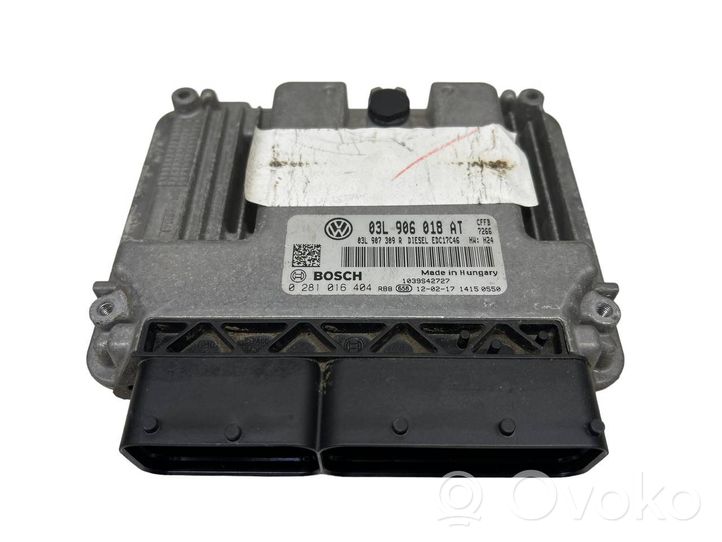 Volkswagen Jetta VI Komputer / Sterownik ECU silnika 03L906018AT