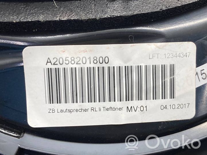 Mercedes-Benz CLA C117 X117 W117 Haut-parleur de porte avant A2058200814