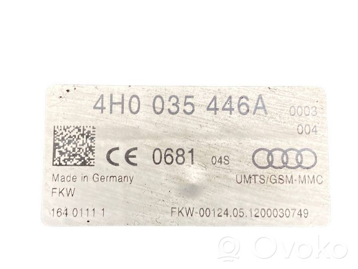 Audi A7 S7 4G Wzmacniacz anteny 4H0035446A