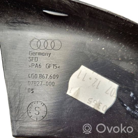 Audi A6 S6 C7 4G Listón embellecedor de la ventana de la puerta delantera 4G0867609