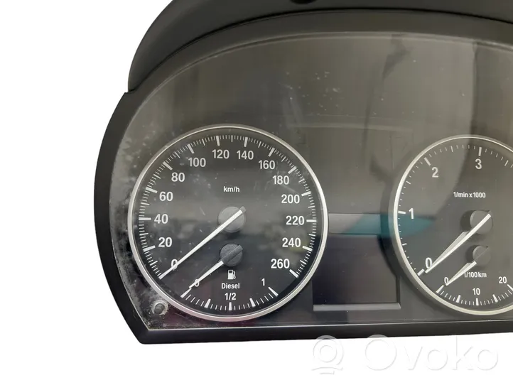 BMW 3 E90 E91 Compteur de vitesse tableau de bord 9187060