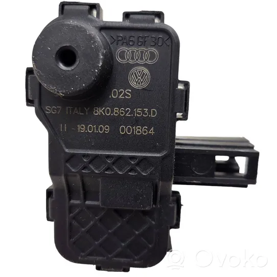 Audi A5 8T 8F Verrouillage du bouchon du réservoir de carburant 8K0862153D