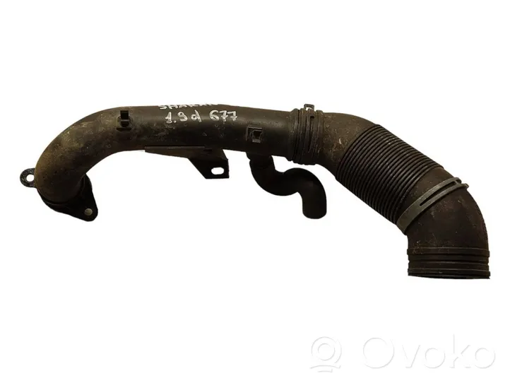 Volkswagen Sharan Air intake hose/pipe 7M3129656G