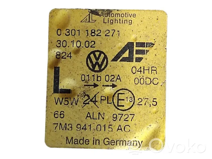 Volkswagen Sharan Lampa przednia 7M3941015AC