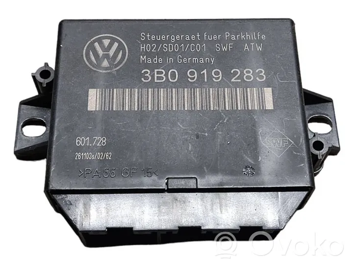 Volkswagen PASSAT B5.5 Centralina/modulo sensori di parcheggio PDC 3B0919283