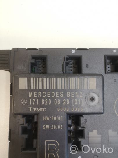 Mercedes-Benz SLK R171 Oven ohjainlaite/moduuli 1718200626