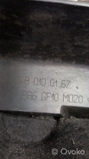 Mercedes-Benz E W211 Couvercle cache moteur A6480100167
