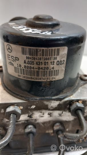 Mercedes-Benz SLK R171 ABS Pump A0054310112