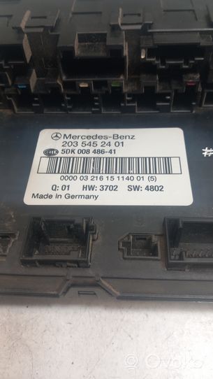 Mercedes-Benz C W203 Sulakemoduuli A2035452401