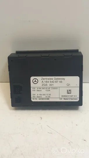 Mercedes-Benz ML W164 Moduł sterowania Gateway A1645404345