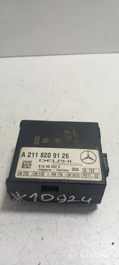 Mercedes-Benz E W211 Hälytyksen ohjainlaite/moduuli A2118209126