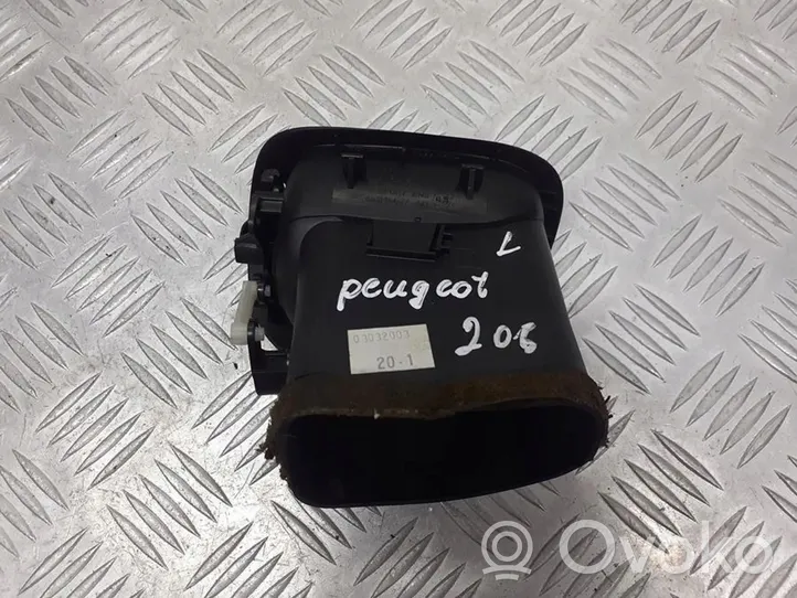 Peugeot 206 Copertura griglia di ventilazione cruscotto 9624664377