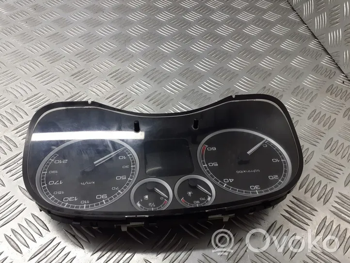 Peugeot 307 Compteur de vitesse tableau de bord 9651299680