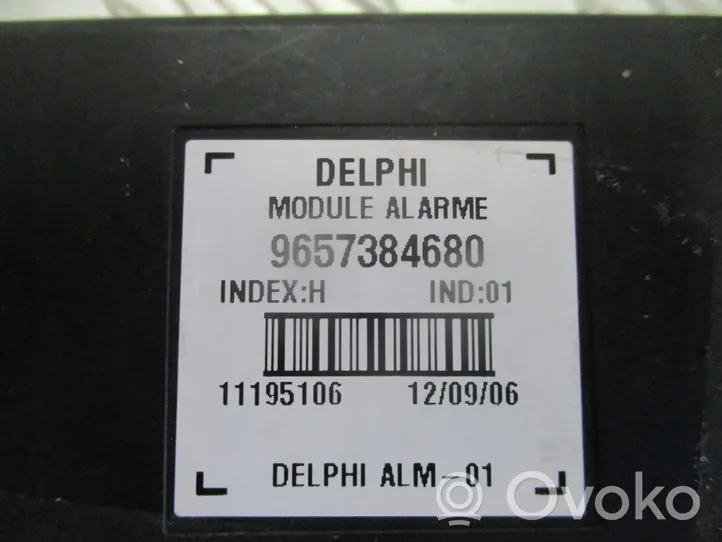 Peugeot 607 Boîtier module alarme 9657384680