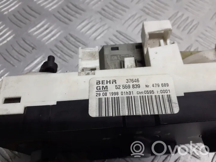 Opel Astra G Interrupteur ventilateur 52559839