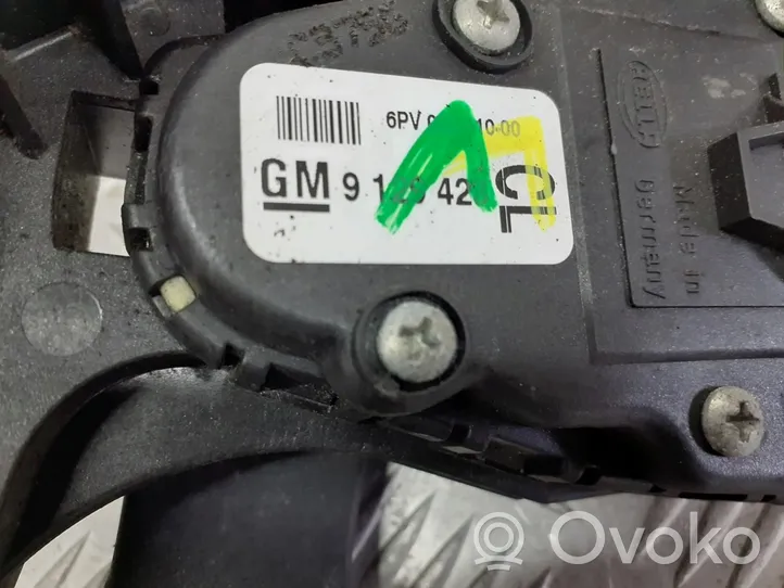 Opel Corsa C Czujnik położenia pedału gazu / przyspieszenia 9129428