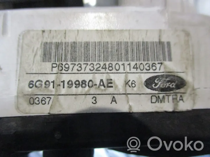 Ford Mondeo MK IV Interruttore ventola abitacolo 6G91-19980-AE