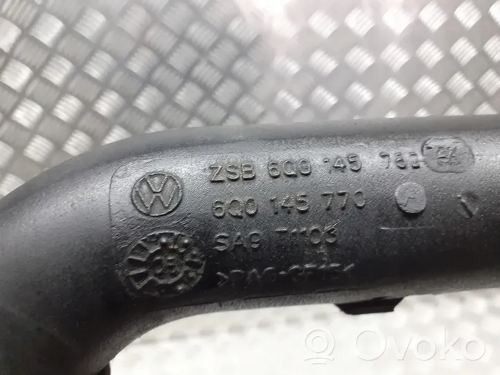 Volkswagen Fox Wąż / Rura intercoolera 6Q0145752