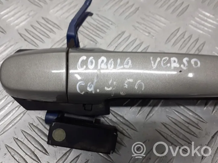 Toyota Corolla Verso E121 Rivestimento per maniglia portiera posteriore 242305