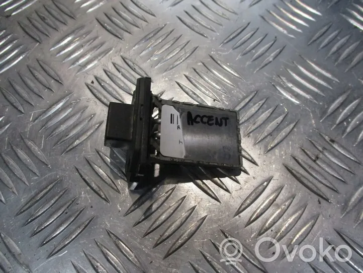 Hyundai Accent Heater blower motor/fan resistor 
