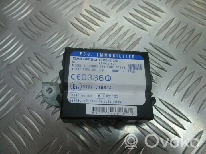 Daihatsu Materia Ajonestolaitteen ohjainlaite/moduuli 89780-B1020