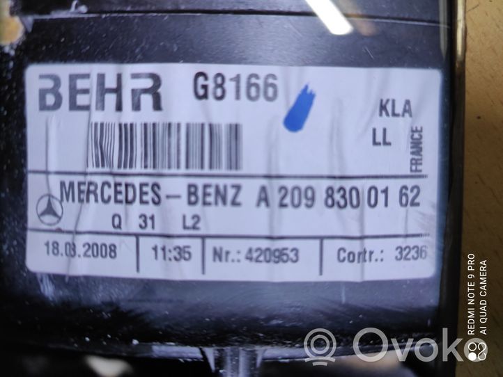 Mercedes-Benz CLK A209 C209 Pulseur d'air habitacle G8166