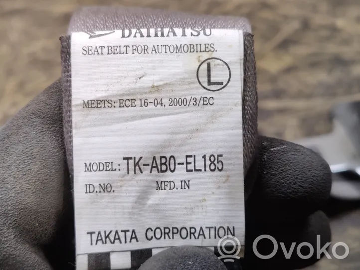 Daihatsu Cuore Ceinture de sécurité arrière TKAB0EL185