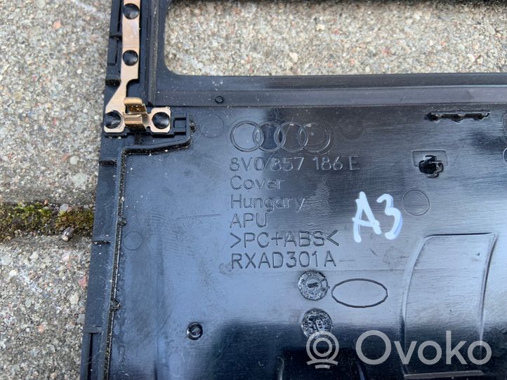 Audi A3 S3 8V Autres pièces du tableau de bord 8V0857186E