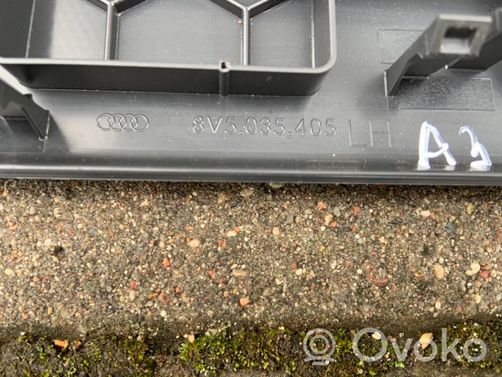 Audi A3 S3 8V Tavarahyllyn kaiuttimen ritilä 8V5035405