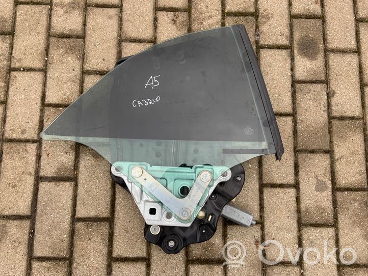 Audi A5 8T 8F Mécanisme lève-vitre de porte arrière avec moteur 8F0839398D