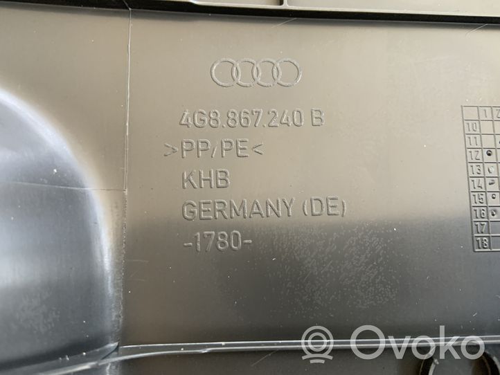 Audi A7 S7 4G B-pilarin verhoilu (alaosa) 4G8867240B