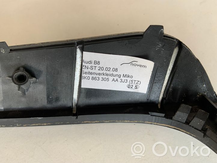 Audi A4 S4 B8 8K Sisustuksen koristelusarja 8K0863305AA