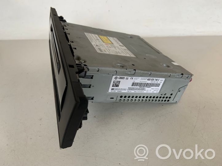 Audi A7 S7 4G Radio / CD/DVD atskaņotājs / navigācija 4G0035746C