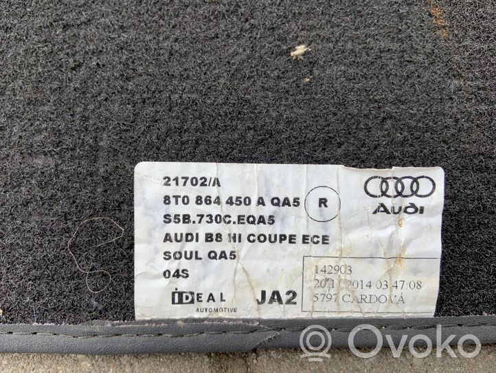 Audi S5 Facelift Tappetino posteriore 8T0864450A