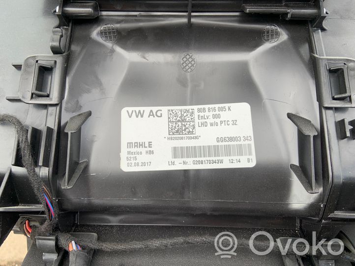 Audi Q5 SQ5 Salono oro mazgo komplektas 80B816005K