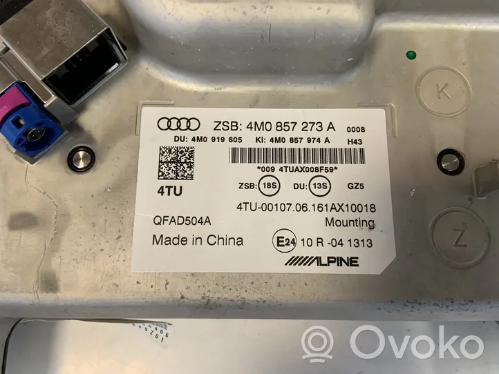 Audi Q7 4M Ekranas/ displėjus/ ekraniukas 4M0857273A