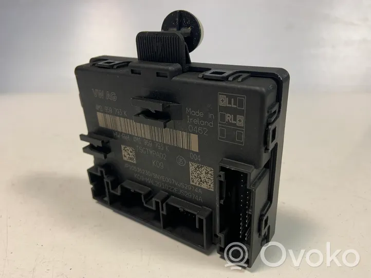 Audi Q5 SQ5 Oven ohjainlaite/moduuli 4M1959793K
