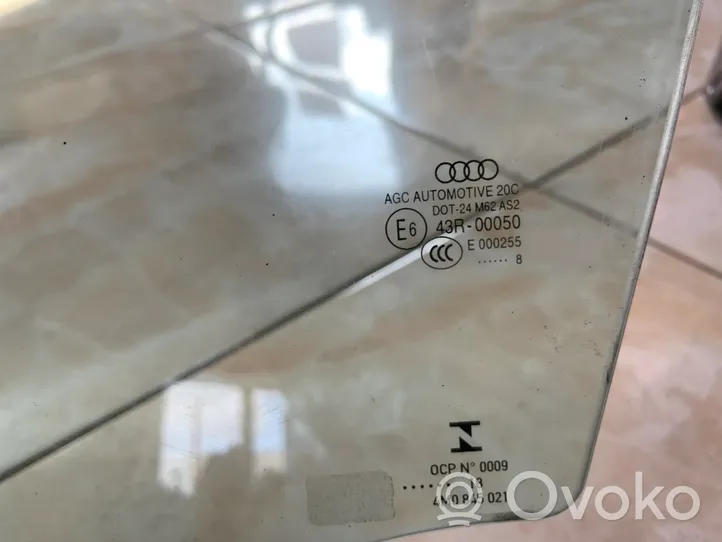 Audi Q7 4M Szyba drzwi przednich 4M0845021