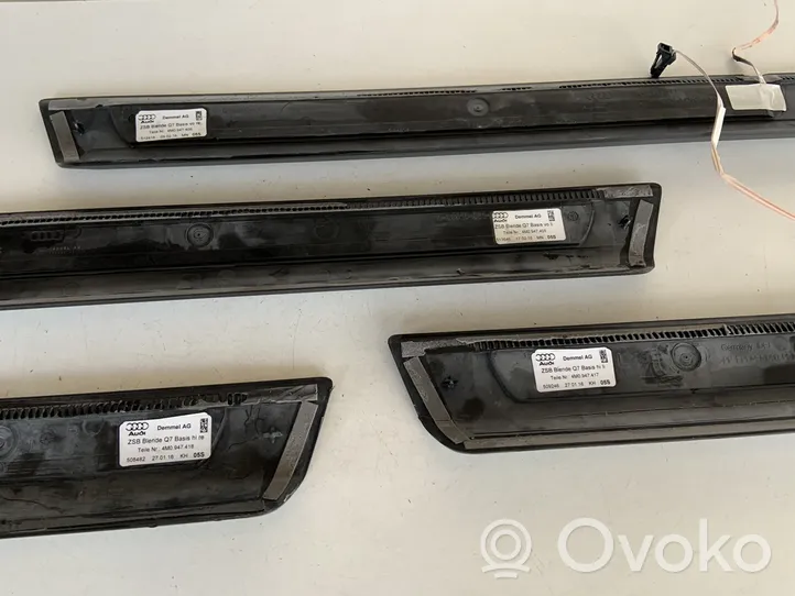 Audi Q7 4M Set di rifiniture davanzale (interno) 4M0947405