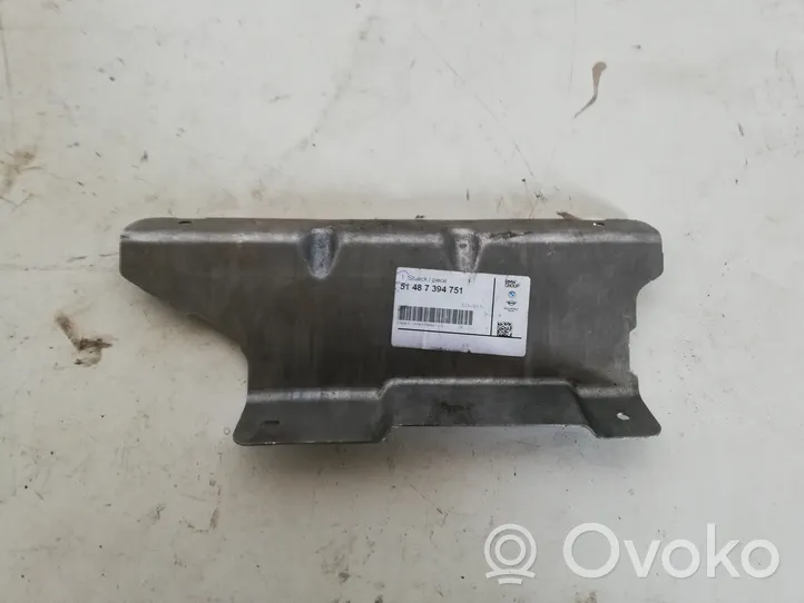 BMW X3 G01 Osłona termiczna rury wydechowej 7394751