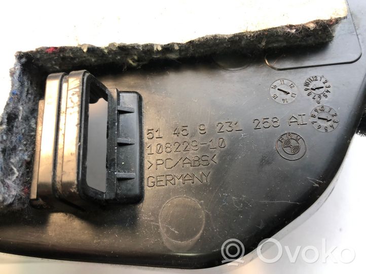 BMW 4 F32 F33 Panelės apdailos skydas (apatinis) 9231258