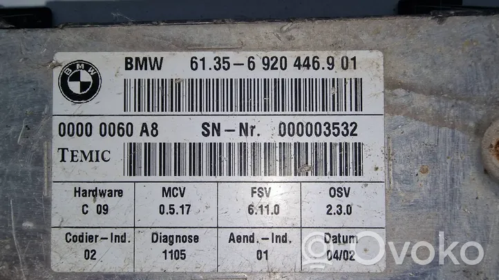 BMW 7 E65 E66 Module de commande de siège 6920446