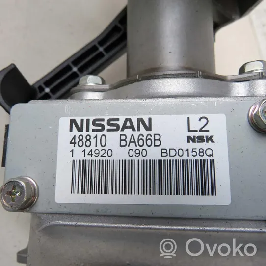 Nissan Juke I F15 Ohjauspyörän akseli 48810BA66B