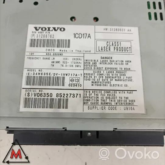 Volvo V50 Zmieniarka płyt CD/DVD 31266762