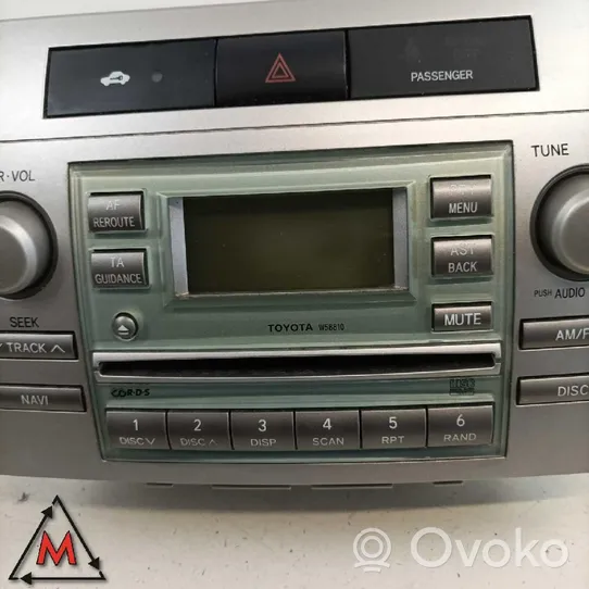 Toyota Corolla E120 E130 Unité principale radio / CD / DVD / GPS 86120-0F010