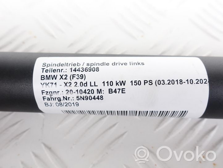 BMW X2 F39 Amortyzator klapy tylnej bagażnika 9482775