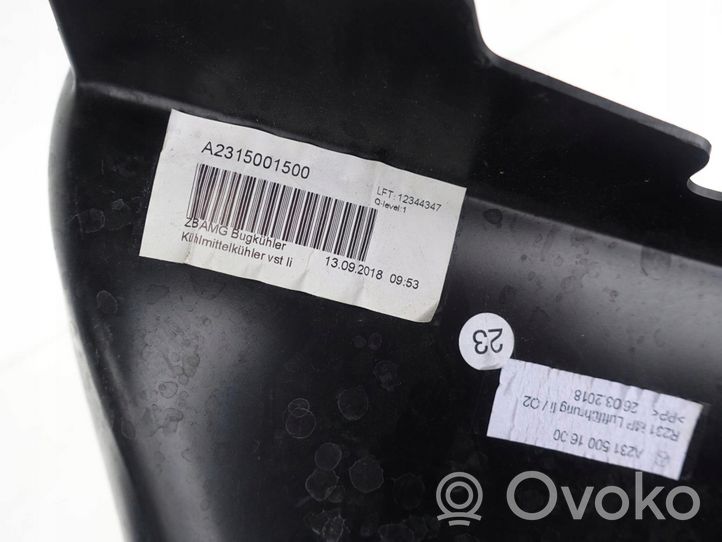 Mercedes-Benz SL R231 Oro paėmimo kanalo detalė (-ės) A2315001600