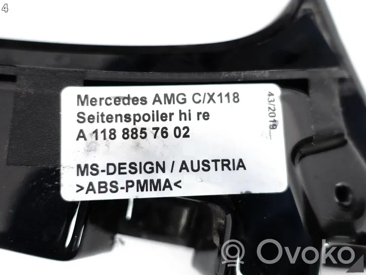 Mercedes-Benz CLA C118 X118 Autres pièces intérieures A1188857602